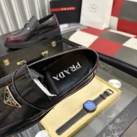 $115.00 USD Prada Leather Shoes For Men #1443341