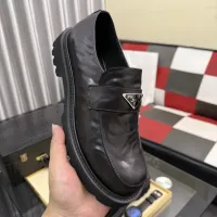 $115.00 USD Prada Leather Shoes For Men #1443342