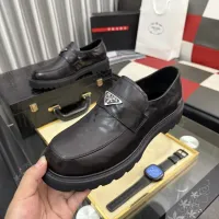 $115.00 USD Prada Leather Shoes For Men #1443342
