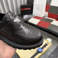 $115.00 USD Prada Leather Shoes For Men #1443342