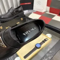 $115.00 USD Prada Leather Shoes For Men #1443342