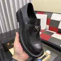 $115.00 USD Prada Leather Shoes For Men #1443343