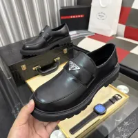 $115.00 USD Prada Leather Shoes For Men #1443343