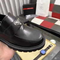 $115.00 USD Prada Leather Shoes For Men #1443343