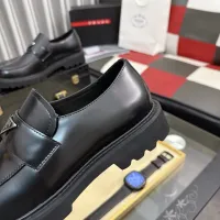 $115.00 USD Prada Leather Shoes For Men #1443343