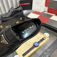 $115.00 USD Prada Leather Shoes For Men #1443343