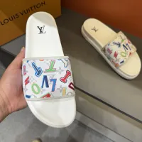 $52.00 USD Louis Vuitton Slippers For Men #1443370