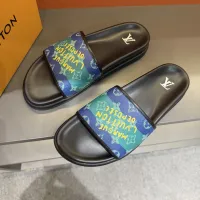 $52.00 USD Louis Vuitton Slippers For Men #1443379