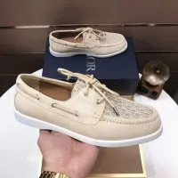 $102.00 USD Christian Dior Leather Shoes For Men #1443552