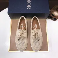 $102.00 USD Christian Dior Leather Shoes For Men #1443552