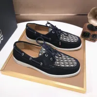 $102.00 USD Christian Dior Leather Shoes For Men #1443554