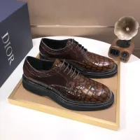 $135.00 USD Christian Dior Leather Shoes For Men #1443556