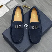 $80.00 USD Christian Dior Leather Shoes For Men #1443593