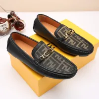 $76.00 USD Fendi Leather Shoes For Men #1443610