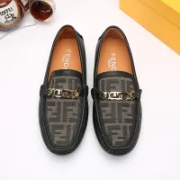 $76.00 USD Fendi Leather Shoes For Men #1443610