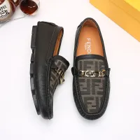 $76.00 USD Fendi Leather Shoes For Men #1443610