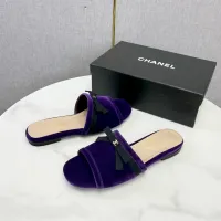 $96.00 USD Chanel Slippers For Women #1443680