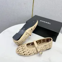 $102.00 USD Chanel Flat Shoes For Women #1443715