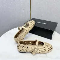 $102.00 USD Chanel Flat Shoes For Women #1443715