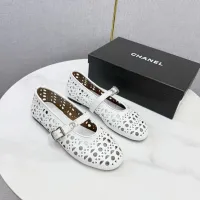 $102.00 USD Chanel Flat Shoes For Women #1443716