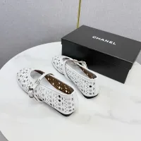 $102.00 USD Chanel Flat Shoes For Women #1443716