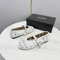$102.00 USD Chanel Flat Shoes For Women #1443716
