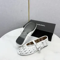 $102.00 USD Chanel Flat Shoes For Women #1443716