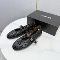 $102.00 USD Chanel Flat Shoes For Women #1443717