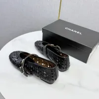 $102.00 USD Chanel Flat Shoes For Women #1443717