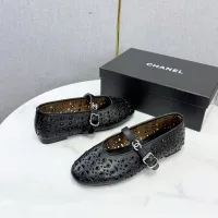 $108.00 USD Chanel Flat Shoes For Women #1443720