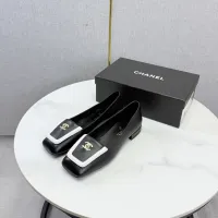 $102.00 USD Chanel Leather Shoes For Women #1443722