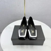 $102.00 USD Chanel Leather Shoes For Women #1443722