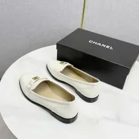 $108.00 USD Chanel Leather Shoes For Women #1443723