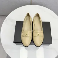 $108.00 USD Chanel Leather Shoes For Women #1443724