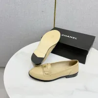 $108.00 USD Chanel Leather Shoes For Women #1443724