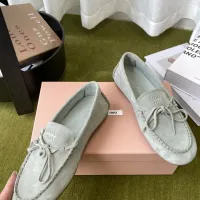 $100.00 USD MIU MIU Flat Shoes For Women #1443728