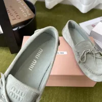 $100.00 USD MIU MIU Flat Shoes For Women #1443728