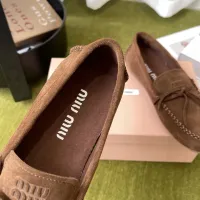 $100.00 USD MIU MIU Flat Shoes For Women #1443729