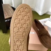$100.00 USD MIU MIU Flat Shoes For Women #1443729