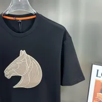 $64.00 USD Hermes T-Shirts Short Sleeved For Men #1443928