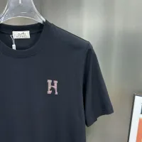 $56.00 USD Hermes T-Shirts Short Sleeved For Men #1443930