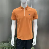 $68.00 USD Hermes T-Shirts Short Sleeved For Men #1443943