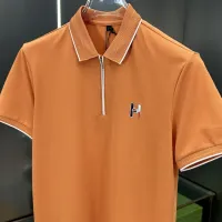 $68.00 USD Hermes T-Shirts Short Sleeved For Men #1443943