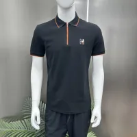 $68.00 USD Hermes T-Shirts Short Sleeved For Men #1443944