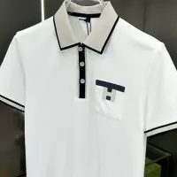 $68.00 USD Hermes T-Shirts Short Sleeved For Men #1443945