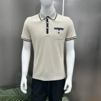 $68.00 USD Hermes T-Shirts Short Sleeved For Men #1443946