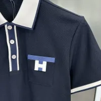 $68.00 USD Hermes T-Shirts Short Sleeved For Men #1443947