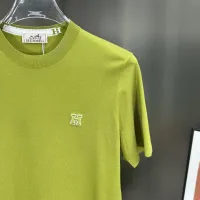 $80.00 USD Hermes T-Shirts Short Sleeved For Men #1444115
