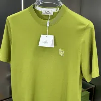 $80.00 USD Hermes T-Shirts Short Sleeved For Men #1444115