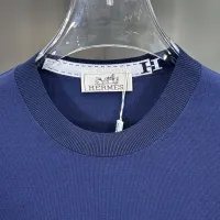 $80.00 USD Hermes T-Shirts Short Sleeved For Men #1444116